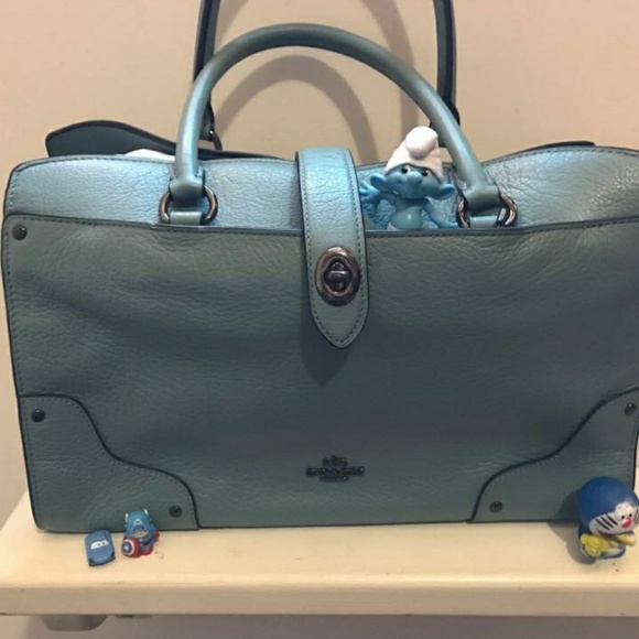 Coach mercer 30 cloud satchel